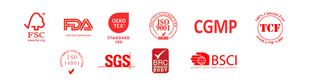 10 authoritative international certificates for wholesale disposable underwear supplier