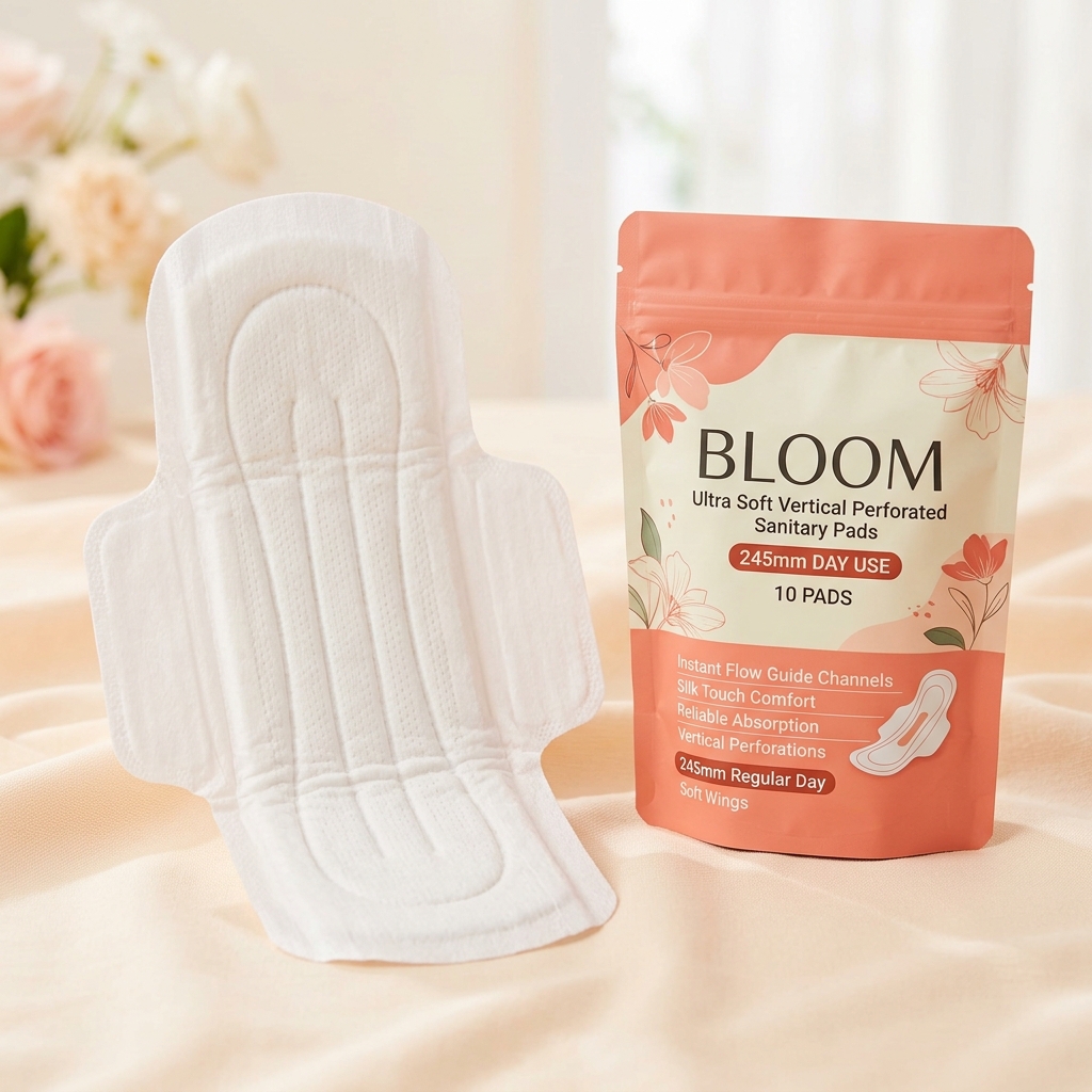 Vertical Perforated Breathable Day Pads 245mm